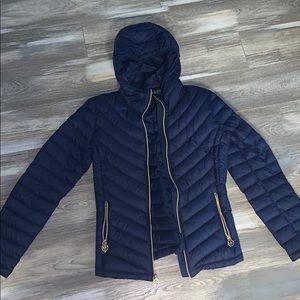 Blue Puffer Jacket